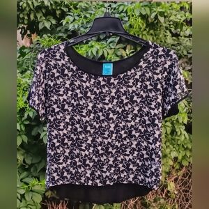 Sheer Bow/Butterfly Top